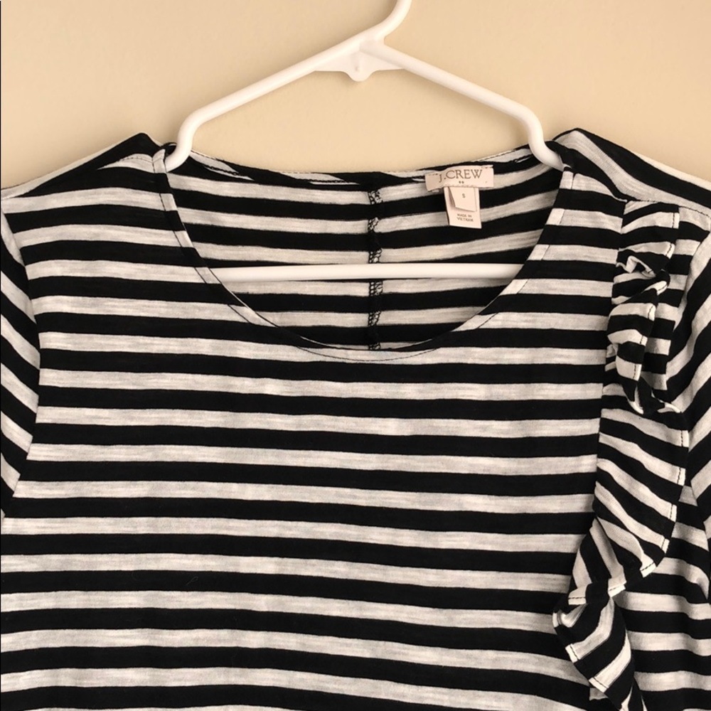 JCrew Ruffle Top - Picture 2 of 3